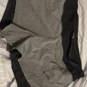 Hind Gray and Black Athletic Shorts